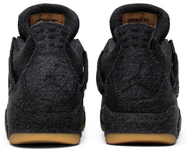Jordan 4 Retro Levi's Black (Levi's Tag) AO2571-001 - Arviolet photo 4