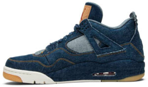 Jordan 4 Retro Levi's Denim (Tag with Levi's Logo) AO2571-401 - Arviolet photo 2