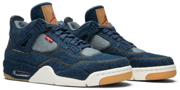 Jordan 4 Retro Levi's Denim (Tag with Levi's Logo) AO2571-401 - Arviolet photo 3
