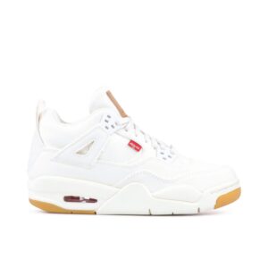 Jordan 4 Retro Levi's White (GS) (Levi's Tag) AQ9103-100 - Arviolet photo 1