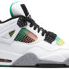 Jordan 4 Retro Lucid Green Rasta (Women's) AQ9129-100 - Arviolet photo 1