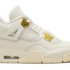 Jordan 4 Retro Metallic Gold (Women's) AQ9129-170 - Arviolet photo 1