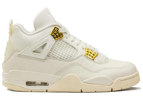 Jordan 4 Retro Metallic Gold (Women's) AQ9129-170 - Arviolet photo 1
