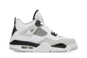 Jordan 4 Retro Military Black (GS) 408452-111 - Arviolet photo 1