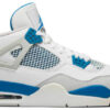 Jordan 4 Retro Military Blue (2012) 308497-105 - Arviolet photo 1