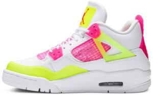 Jordan 4 Retro White Lemon Pink (GS) CV7808-100 - Arviolet photo 2