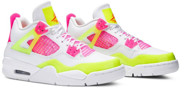 Jordan 4 Retro White Lemon Pink (GS) CV7808-100 - Arviolet photo 3
