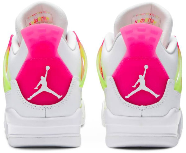 Jordan 4 Retro White Lemon Pink (GS) CV7808-100 - Arviolet photo 4