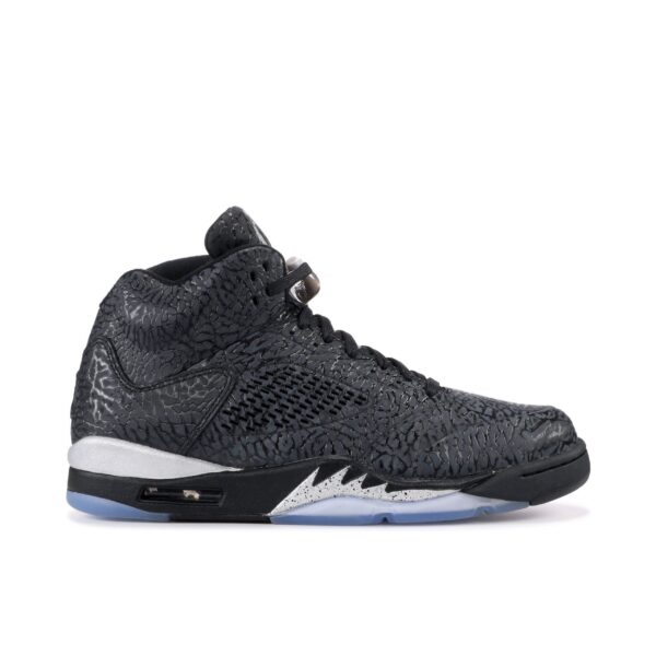 Jordan 5 Retro 3Lab5 Black Silver 599581-003 - Arviolet photo 1