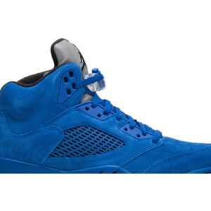 Jordan 5 Retro Blue Suede 136027-401 - Arviolet photo 2