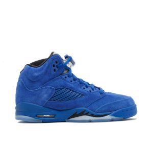 Jordan 5 Retro Blue Suede (GS) 440888-401 - Arviolet photo 1