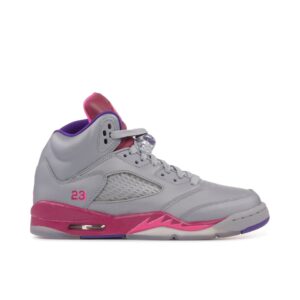 Jordan 5 Retro Cement Grey Pink (GS) 440892-009 - Arviolet photo 1