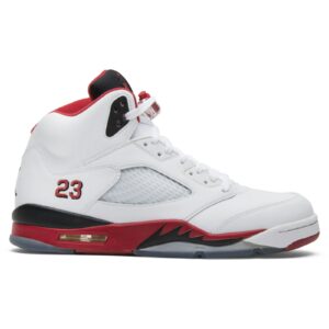 Jordan 5 Retro Fire Red Black Tongue (2013) 136027-120 - Arviolet photo 1