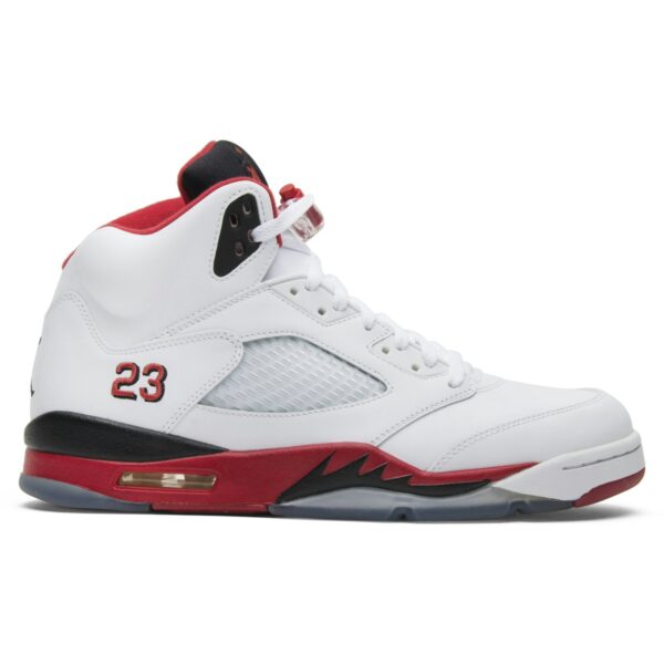 Jordan 5 Retro Fire Red Black Tongue (2013) 136027-120 - Arviolet photo 1