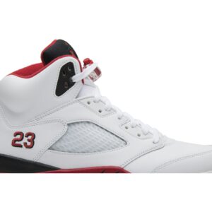 Jordan 5 Retro Fire Red Black Tongue (2013) 136027-120 - Arviolet photo 2