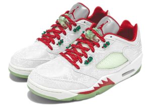 Jordan 5 Retro Low CLOT White Silk 20th Anniversary CLOT-AJ5-WHT-FF - Arviolet photo 1