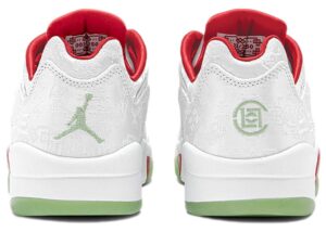 Jordan 5 Retro Low CLOT White Silk 20th Anniversary CLOT-AJ5-WHT-FF - Arviolet photo 2
