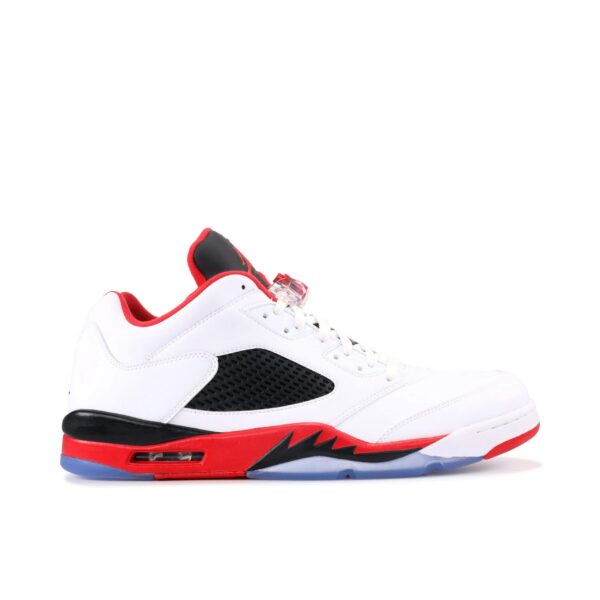 Jordan 5 Retro Low Fire Red 819171-101 - Arviolet photo 1