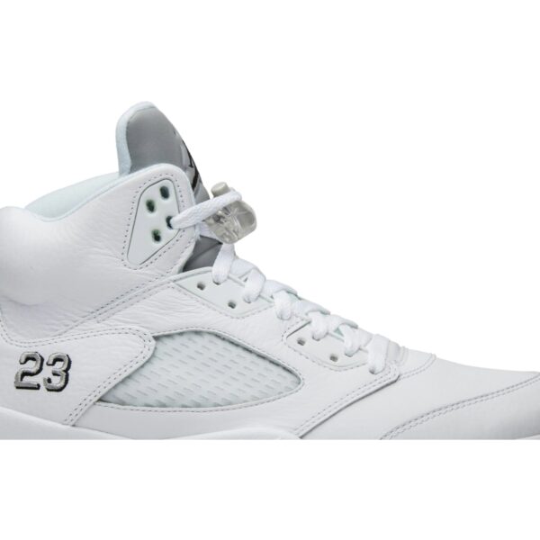 Jordan 5 Retro Metallic White (2015) 136027-130 - Arviolet photo 2