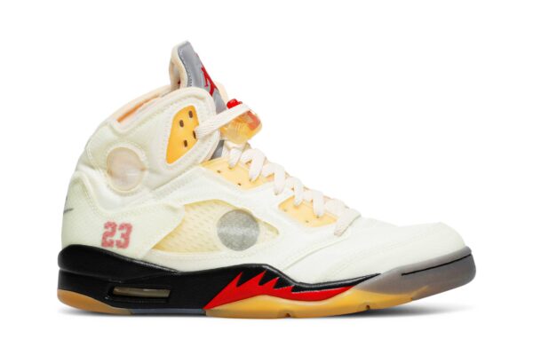 Jordan 5 Retro Off-White Sail DH8565-100 - Arviolet photo 1