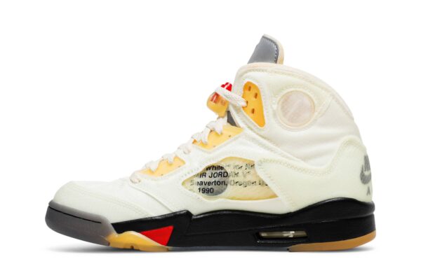 Jordan 5 Retro Off-White Sail DH8565-100 - Arviolet photo 3