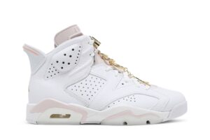 Jordan 6 Retro Gold Hoops (Women's) DH9696-100 - Arviolet photo 1