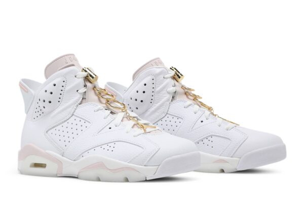 Jordan 6 Retro Gold Hoops (Women's) DH9696-100 - Arviolet photo 8