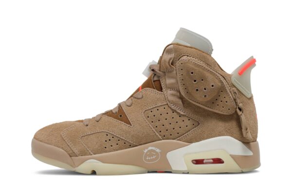 Jordan 6 Retro Travis Scott British Khaki DH0690-200 - Arviolet photo 3