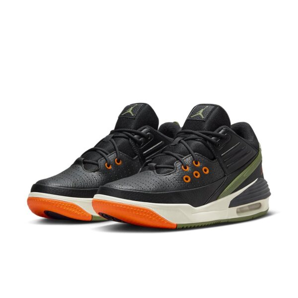 Jordan Max Aura 5 Black Bright Mandarin Sail Sky J Light Olive DZ4353-003 - Arviolet photo 4