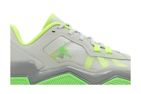 Jordan One Take 4 Light Silver Volt Particle Grey Green Strike DZ3338-003 - Arviolet photo 2