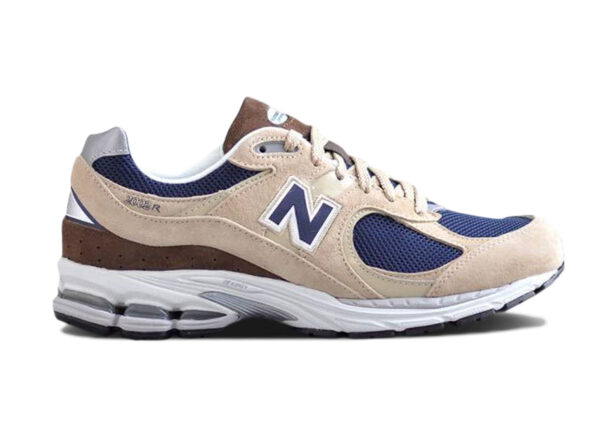 New Balance 2002R Beige Navy Blue ML2002R5 - Arviolet photo 1