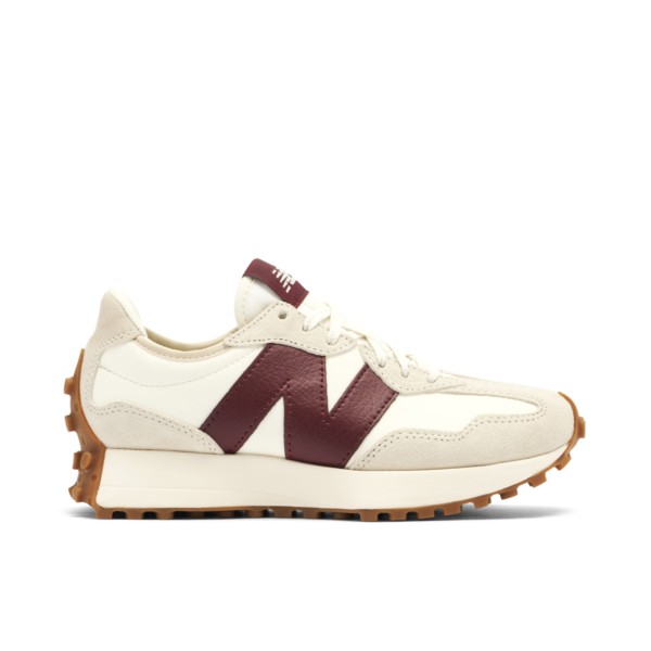 New Balance 327 Moonbeam Classic Burgundy (Women's) WS327KA - Arviolet photo 1