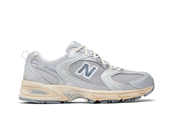 New Balance 530 Vintage Silver Metallic Moonbeam MR530VS - Arviolet photo 1