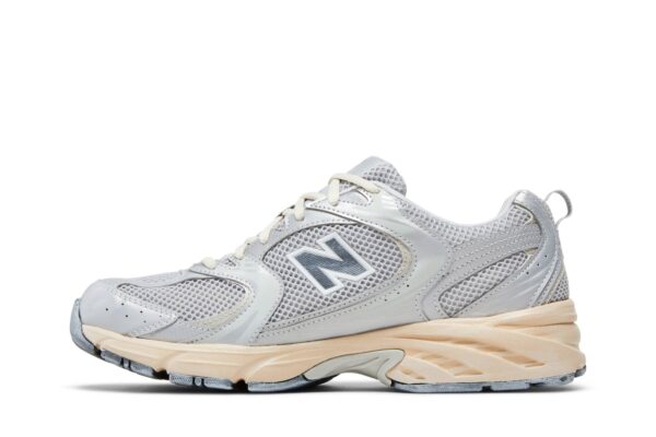 New Balance 530 Vintage Silver Metallic Moonbeam MR530VS - Arviolet photo 3