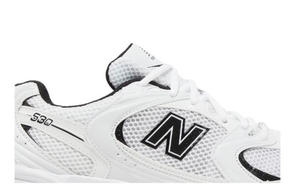 New Balance 530 White Black Details MR530EWB - Arviolet photo 2