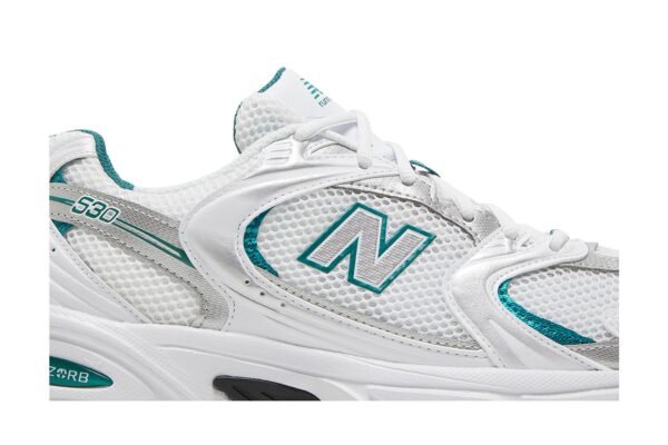 New Balance 530 White Silver Green MR530AB - Arviolet photo 2