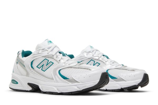 New Balance 530 White Silver Green MR530AB - Arviolet photo 8