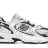 New Balance 530 White Silver Metallic Black MR530LB - Arviolet photo 1
