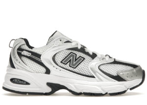 New Balance 530 White Silver Metallic Black MR530LB - Arviolet photo 1
