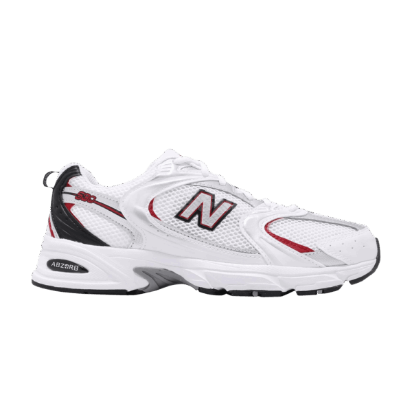 New Balance 530v2 White Silver Red MR530SA - Arviolet photo 1