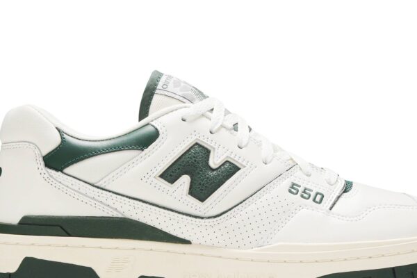New Balance 550 Aime Leon Dore White Green BB550ALD - Arviolet photo 2