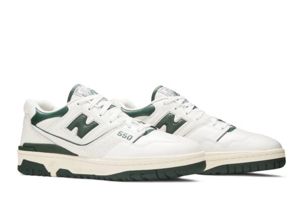New Balance 550 Aime Leon Dore White Green BB550ALD - Arviolet photo 8
