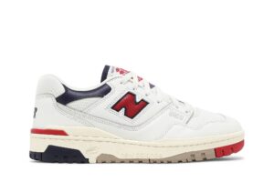 New Balance 550 Aime Leon Dore White Navy Red BB550A3 - Arviolet photo 1