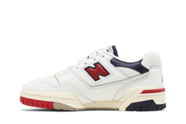 New Balance 550 Aime Leon Dore White Navy Red BB550A3 - Arviolet photo 3