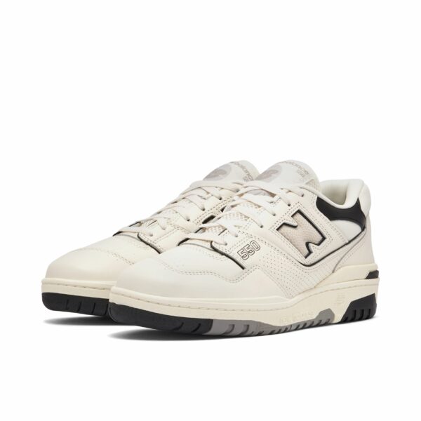New Balance 550 Cream Black BB550LWT - Arviolet photo 4