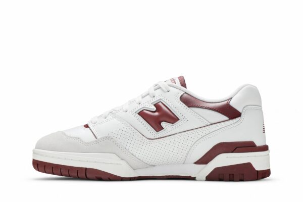 New Balance 550 Sea Salt Burgundy BB550LI1 - Arviolet photo 3