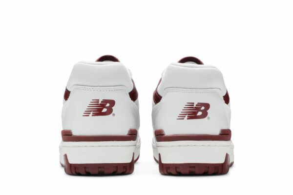 New Balance 550 Sea Salt Burgundy BB550LI1 - Arviolet photo 6