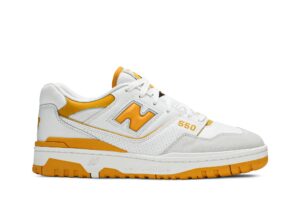 New Balance 550 Sea Salt Varsity Gold BB550LA1 - Arviolet photo 1