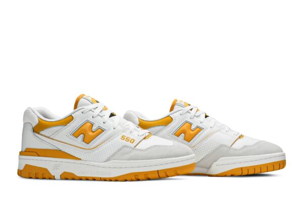 New Balance 550 Sea Salt Varsity Gold BB550LA1 - Arviolet photo 8
