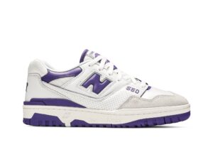 New Balance 550 White Purple BB550WR1 - Arviolet photo 1